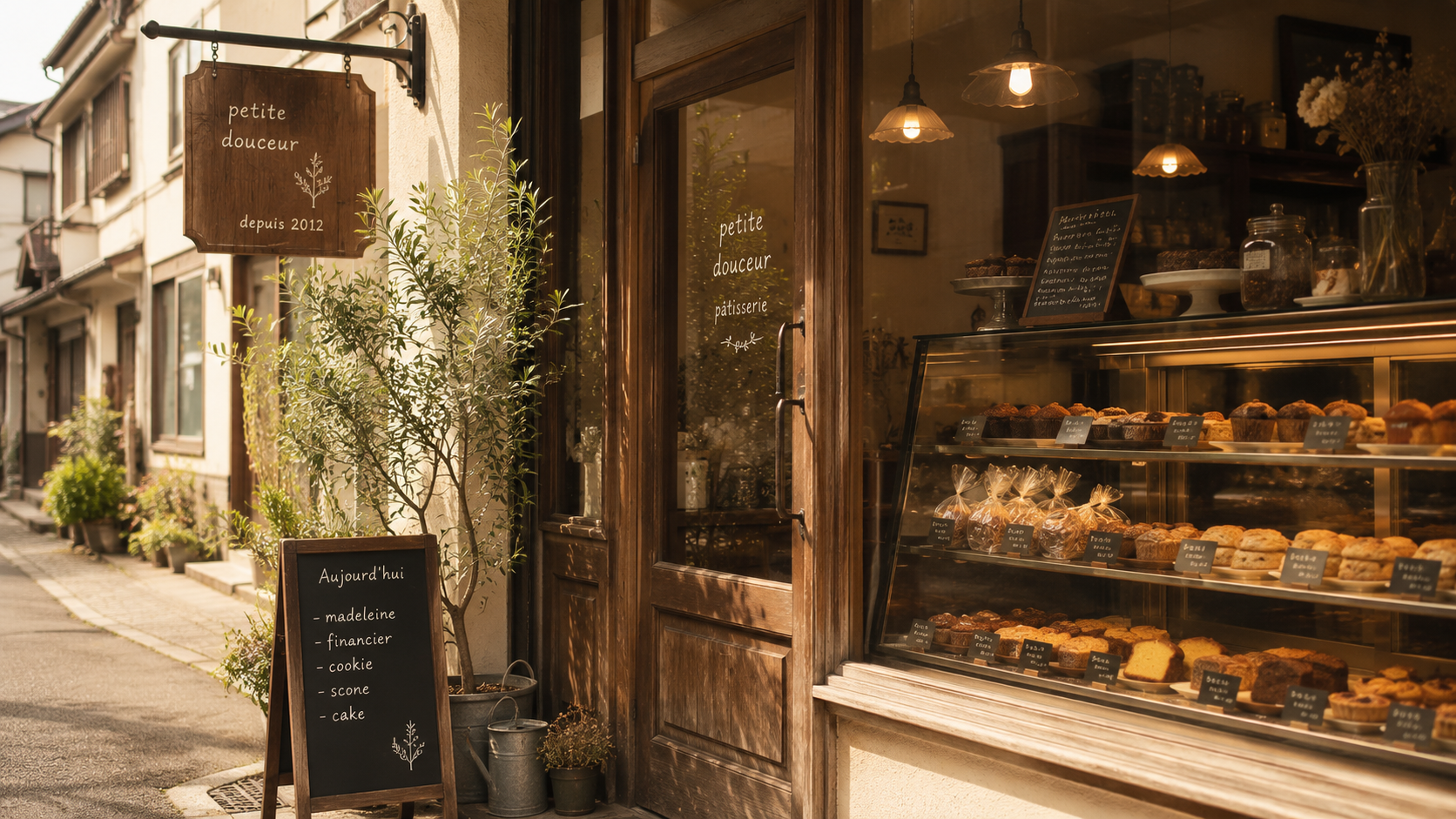petite douceurの店内写真